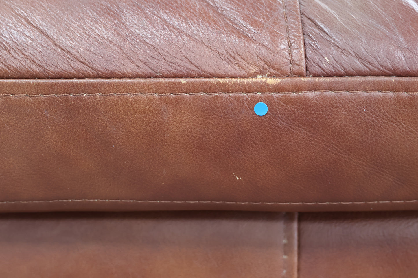 Brown Leather Sofa