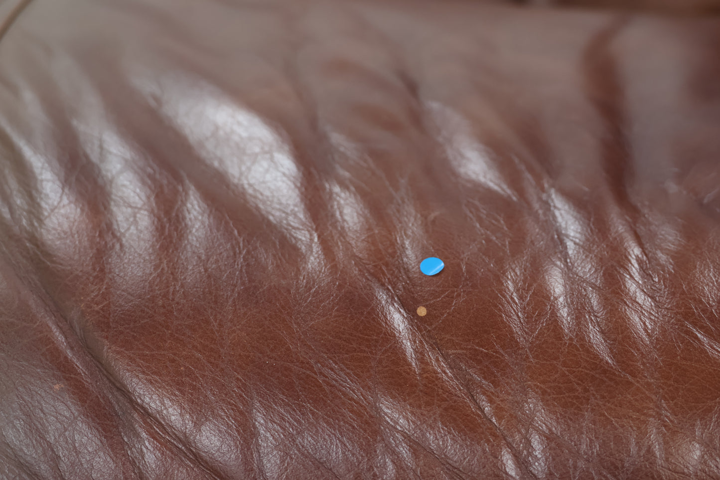 Brown Leather Sofa