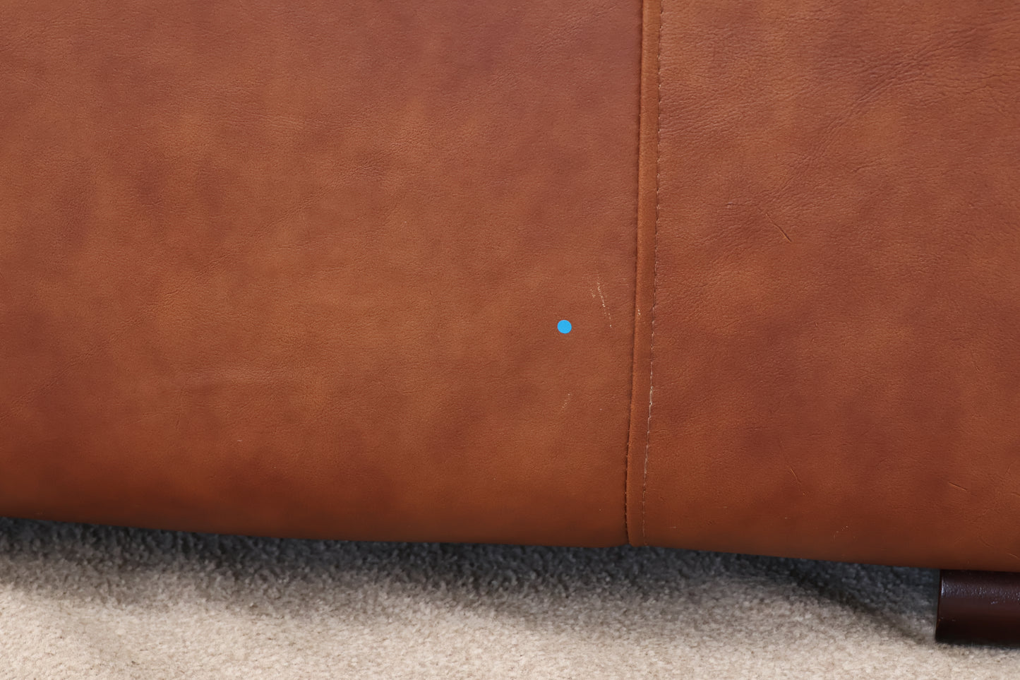 Brown Leather Sofa
