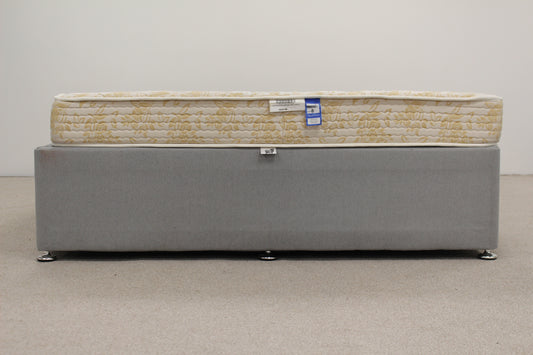 Grey Divan & Crème Mattress