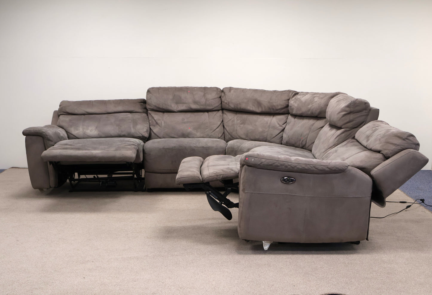 Light Grey Corner Sofa