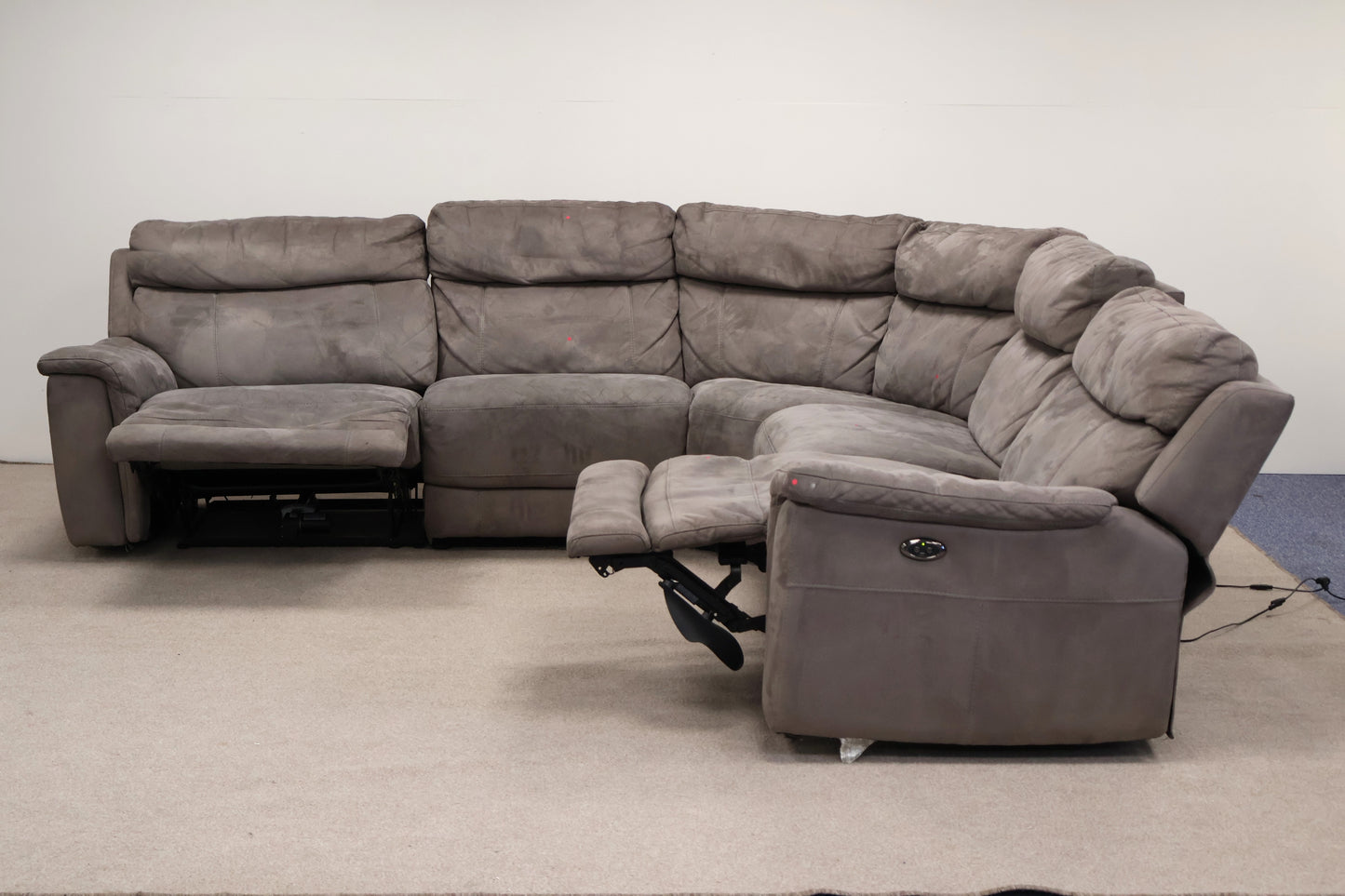 Light Grey Corner Sofa