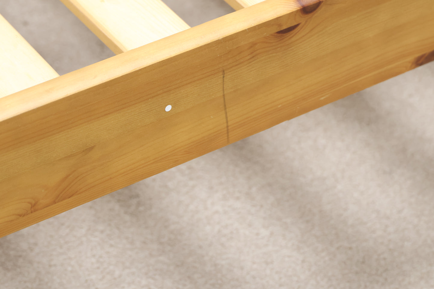 'Antique' Pine Double Bed