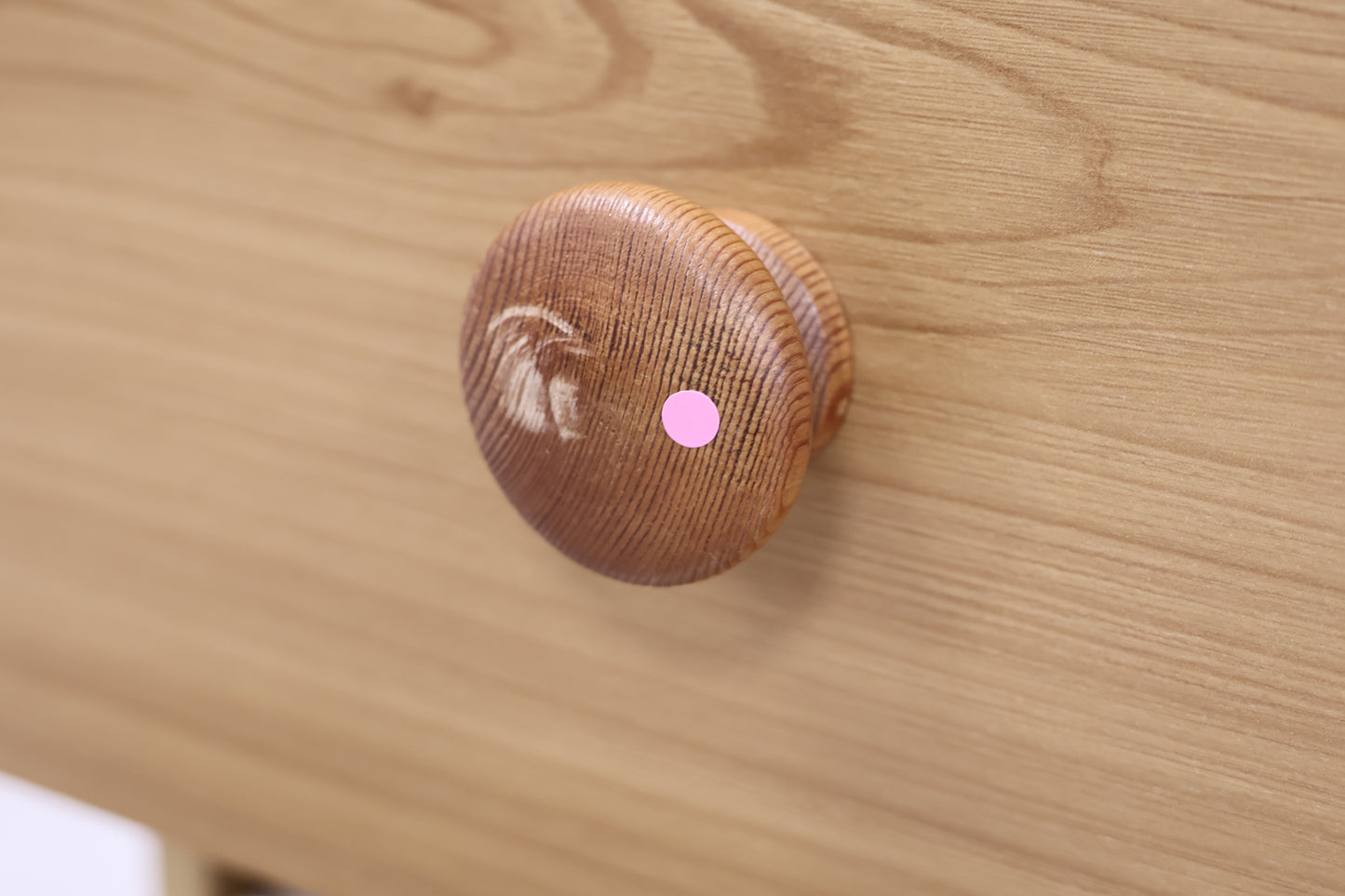 Pine Effect Bedside