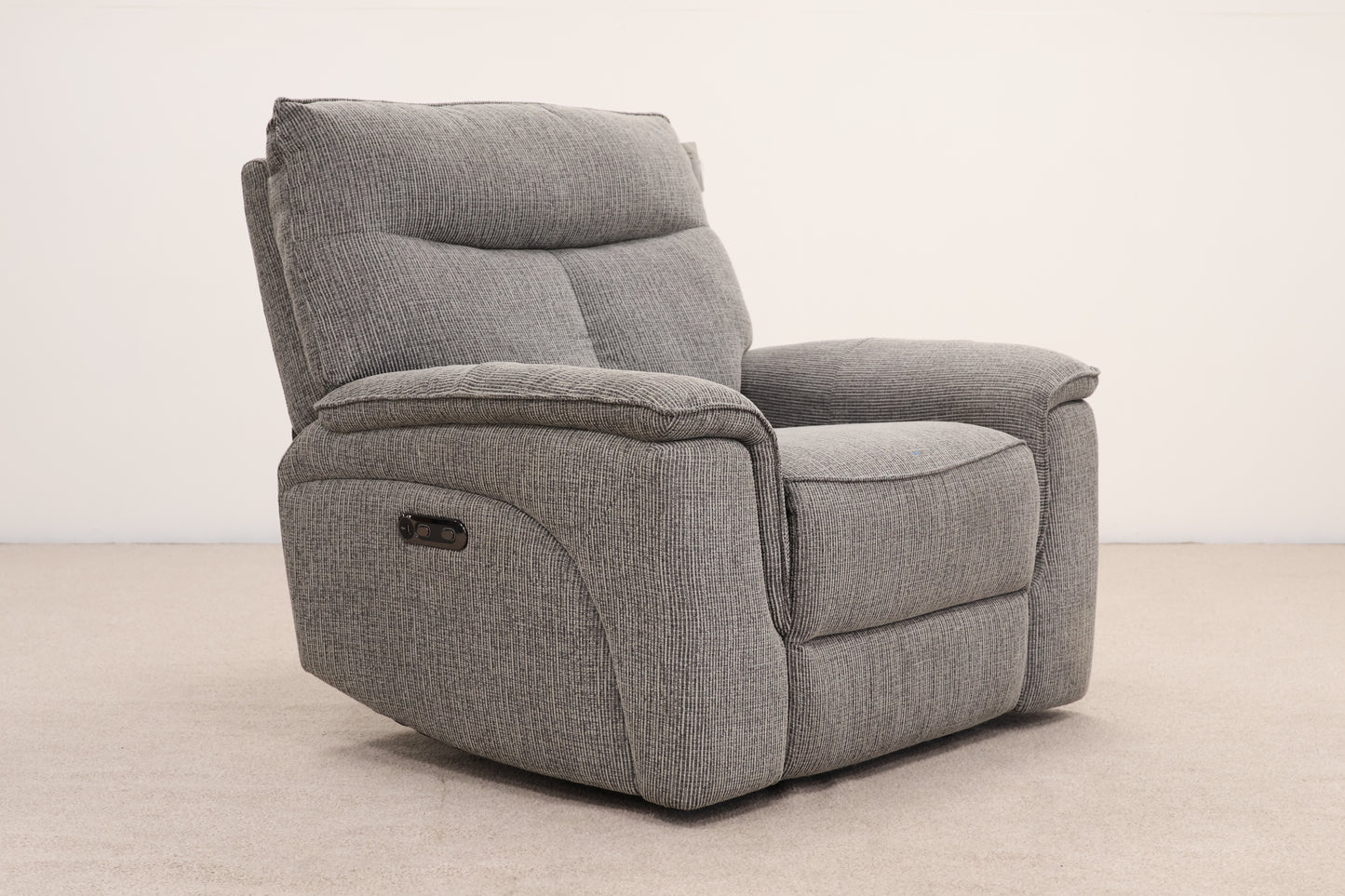 Grey Electric Recliner