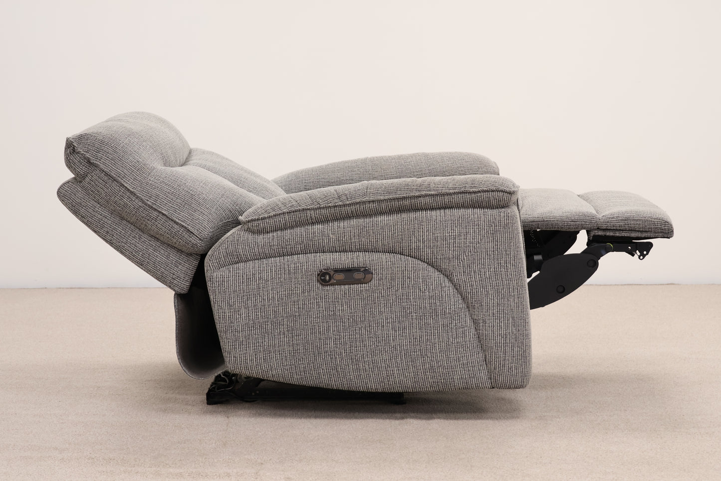 Grey Electric Recliner