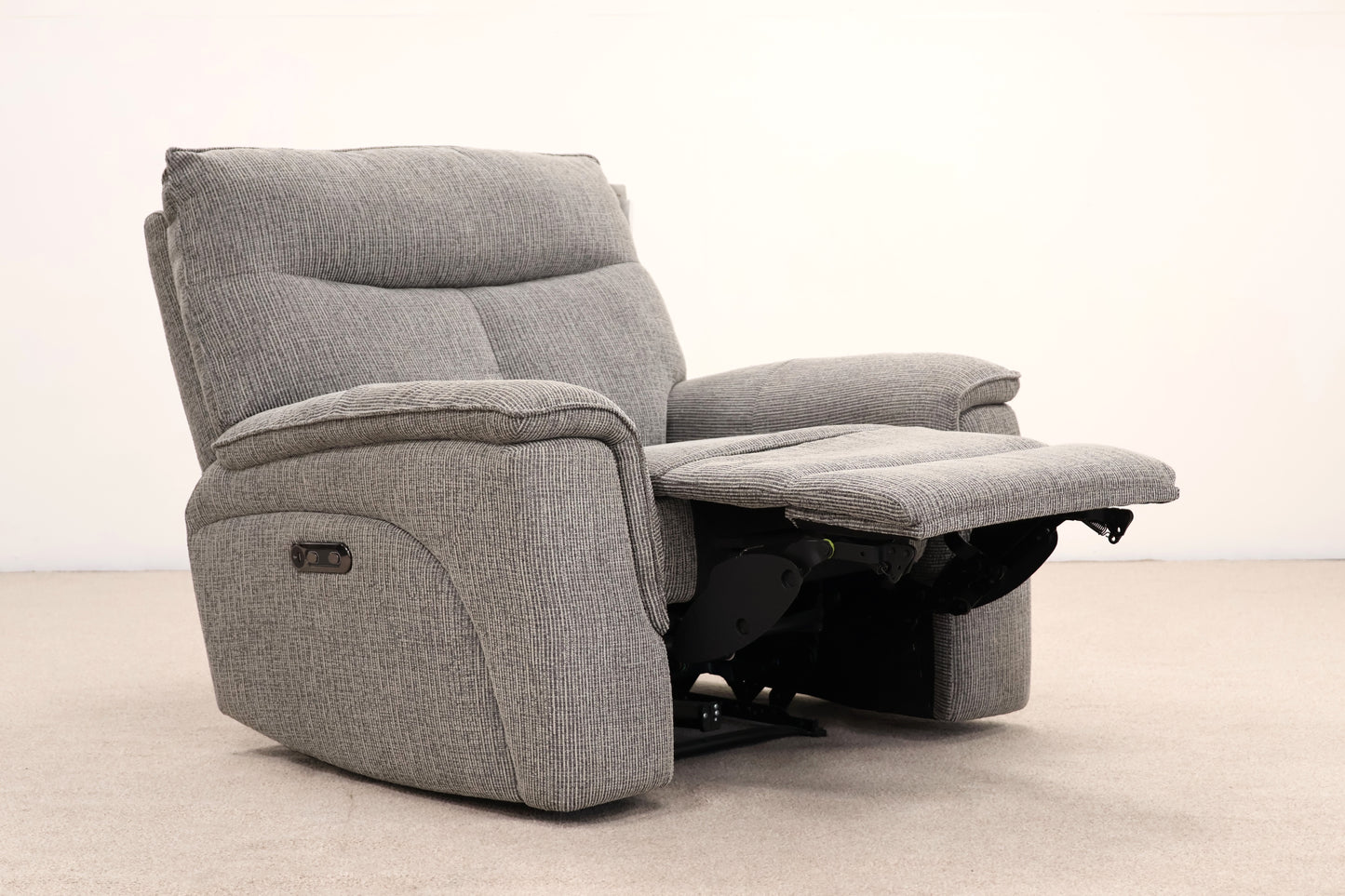 Grey Electric Recliner
