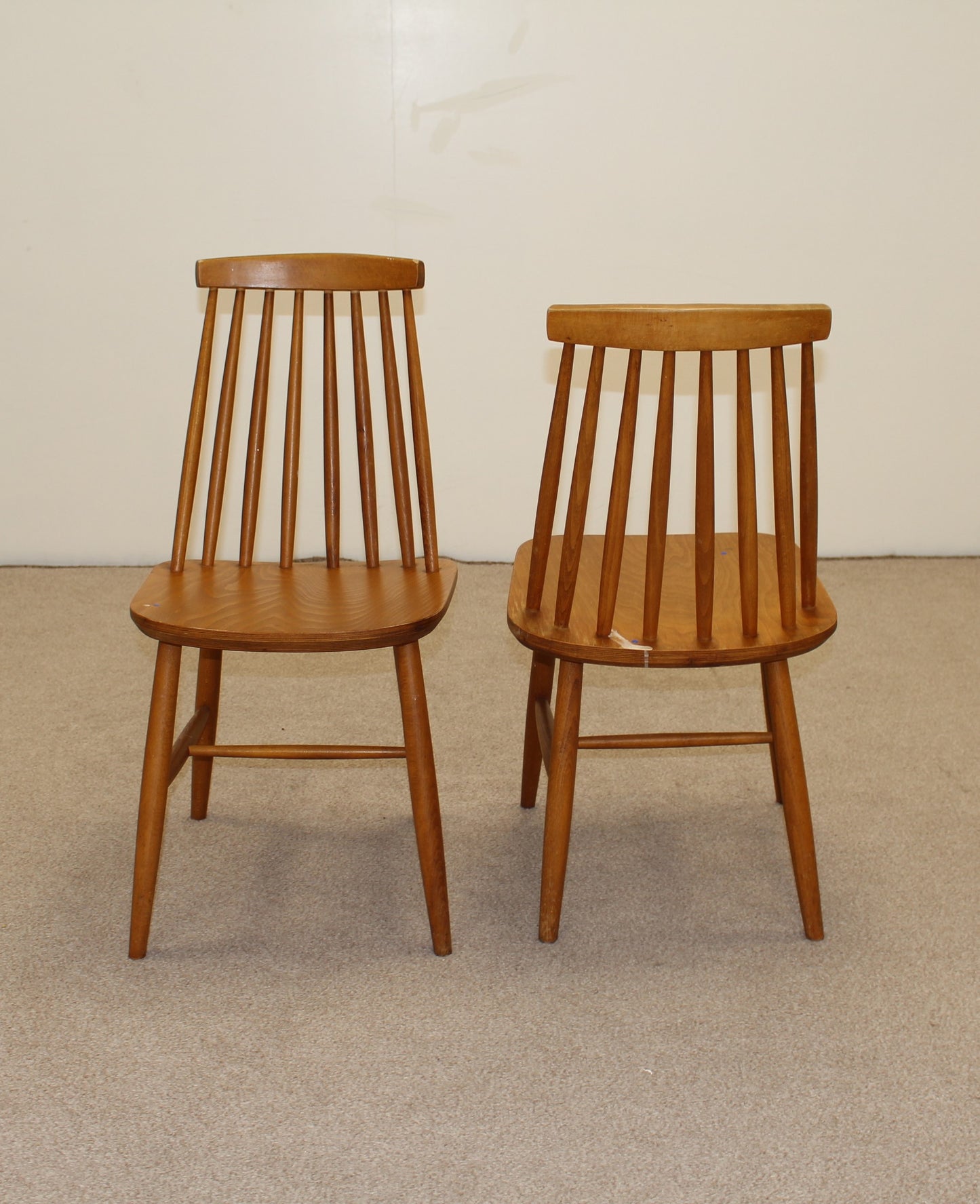 Set of Two Pine Chairs