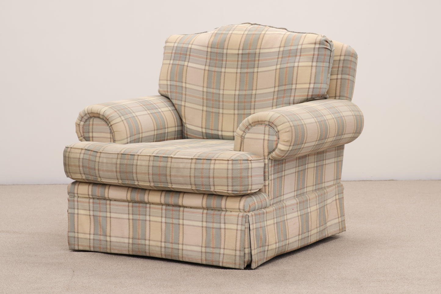 Plaid Armchair