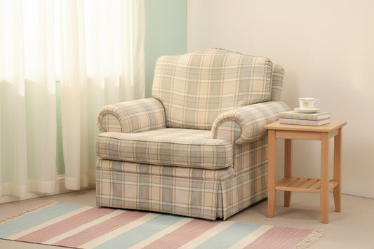 Plaid Armchair