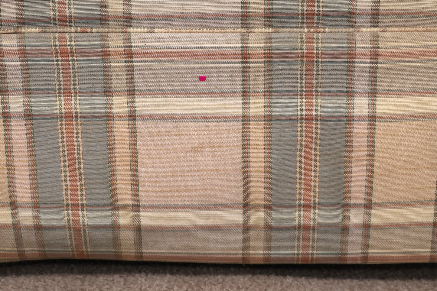 Plaid Armchair