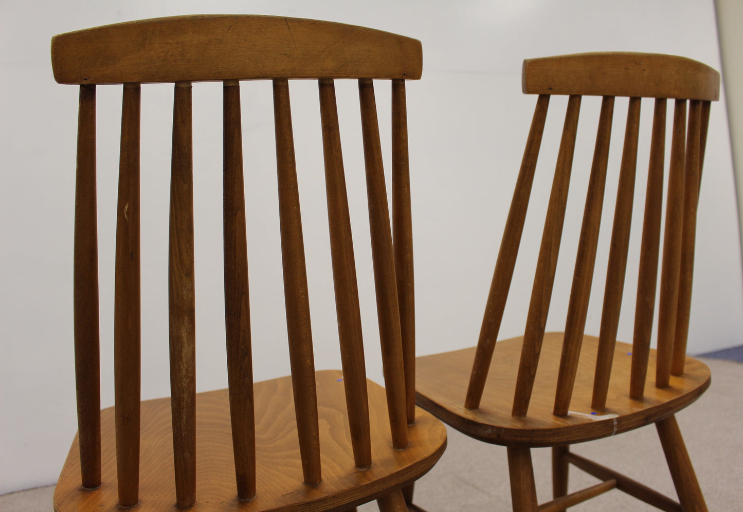 Set of Two Pine Chairs