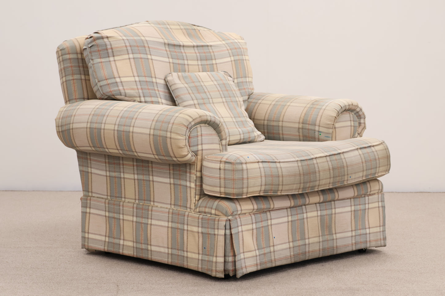 Plaid Armchair
