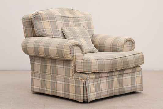 Plaid Armchair