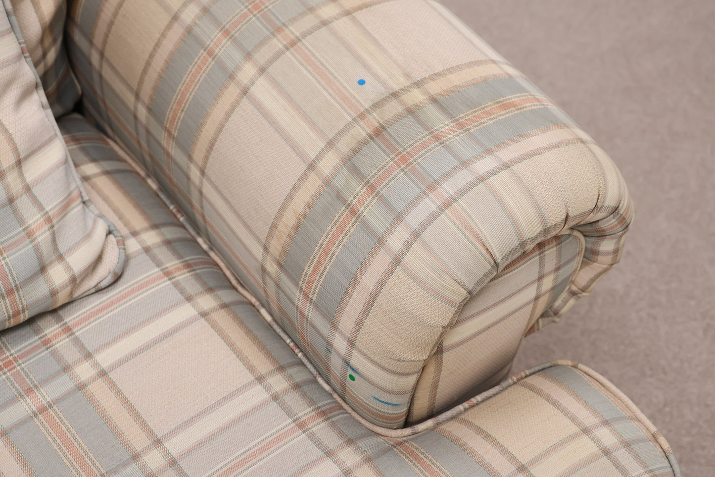 Plaid Armchair