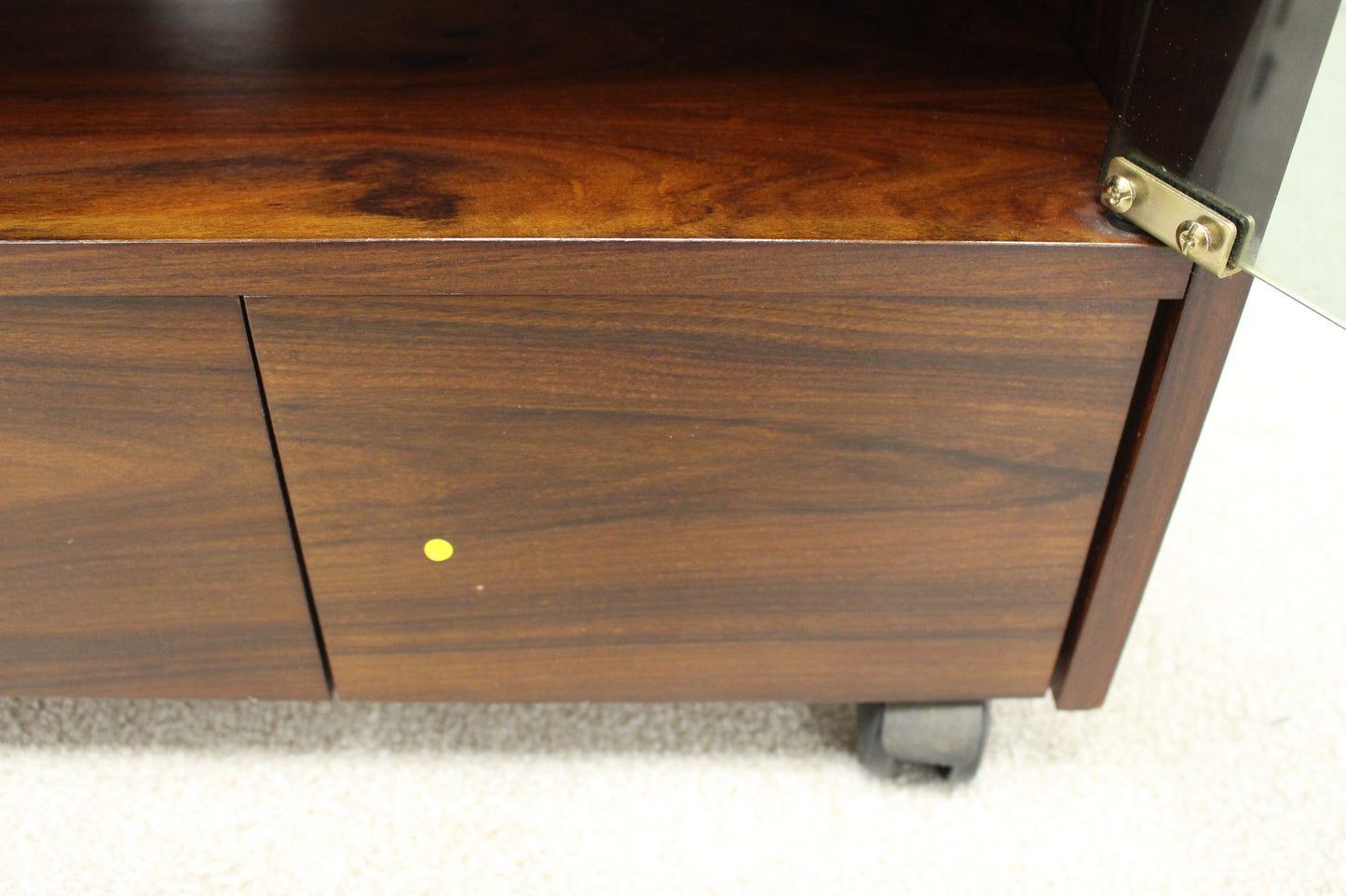 Dark Wood Tv/Stereo Unit