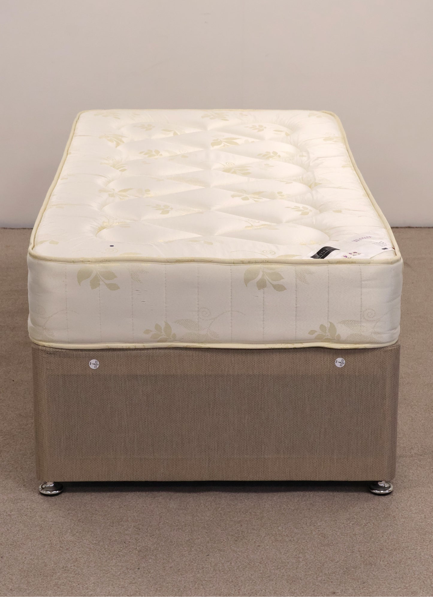 Divan Single Bed and Mattress