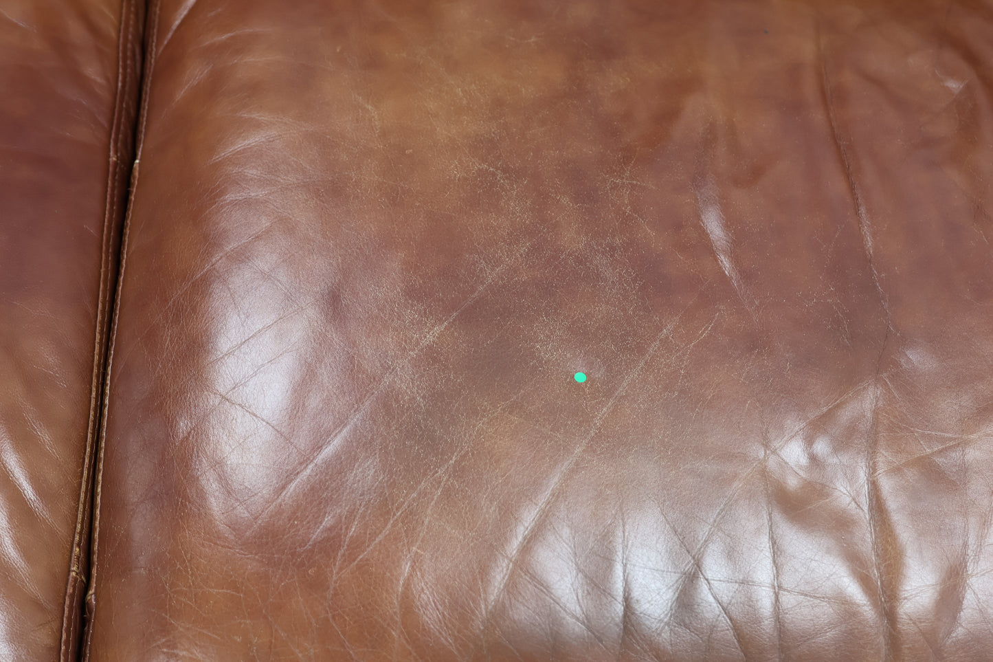 Brown Leather Sofa