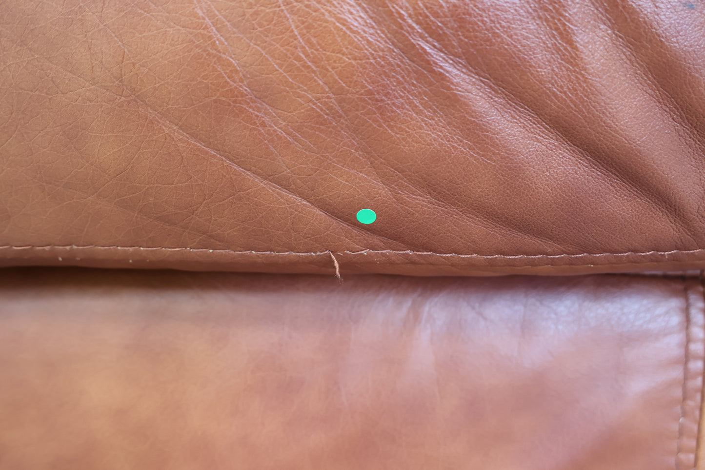 Brown Leather Sofa