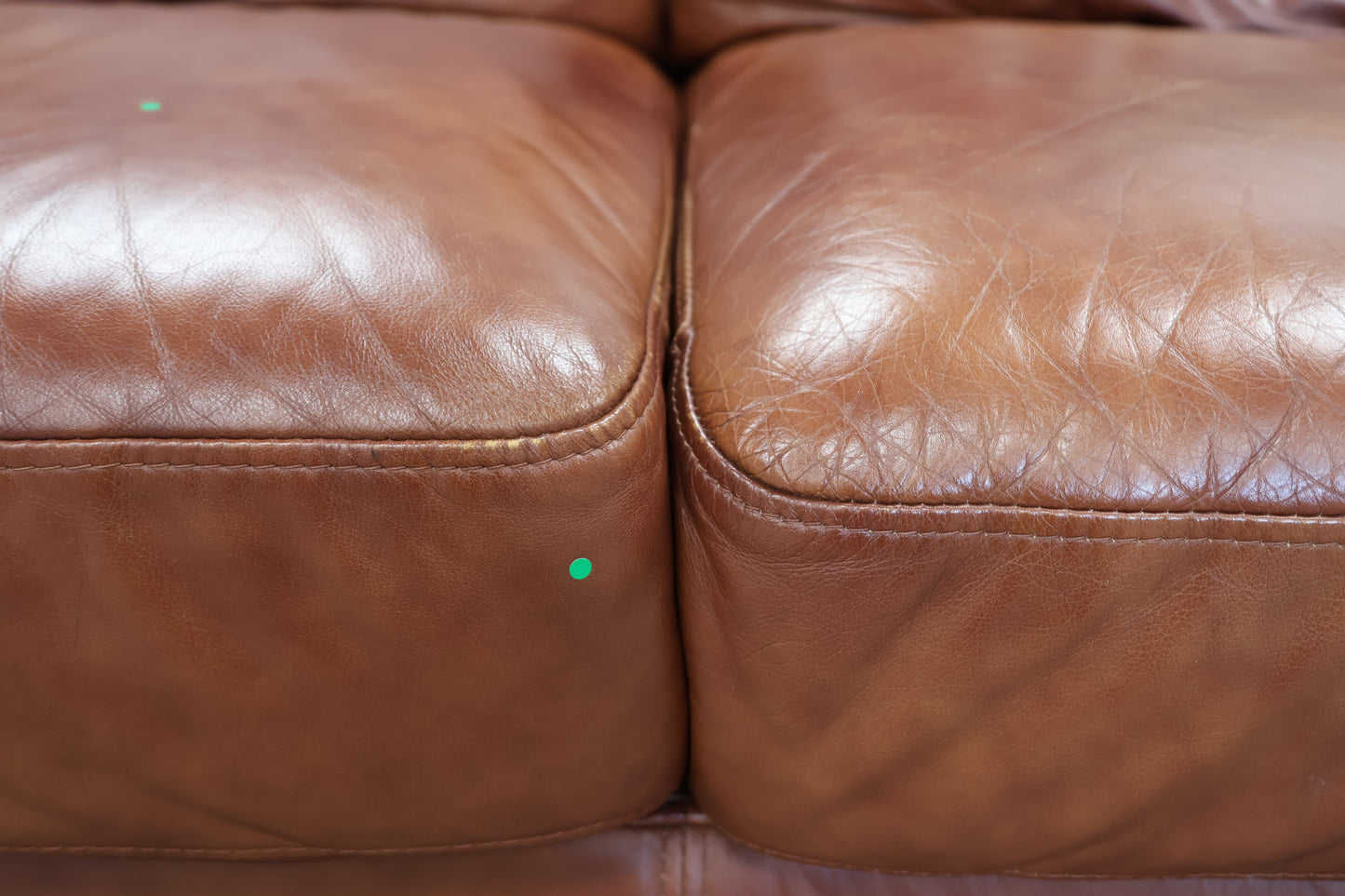 Brown Leather Sofa