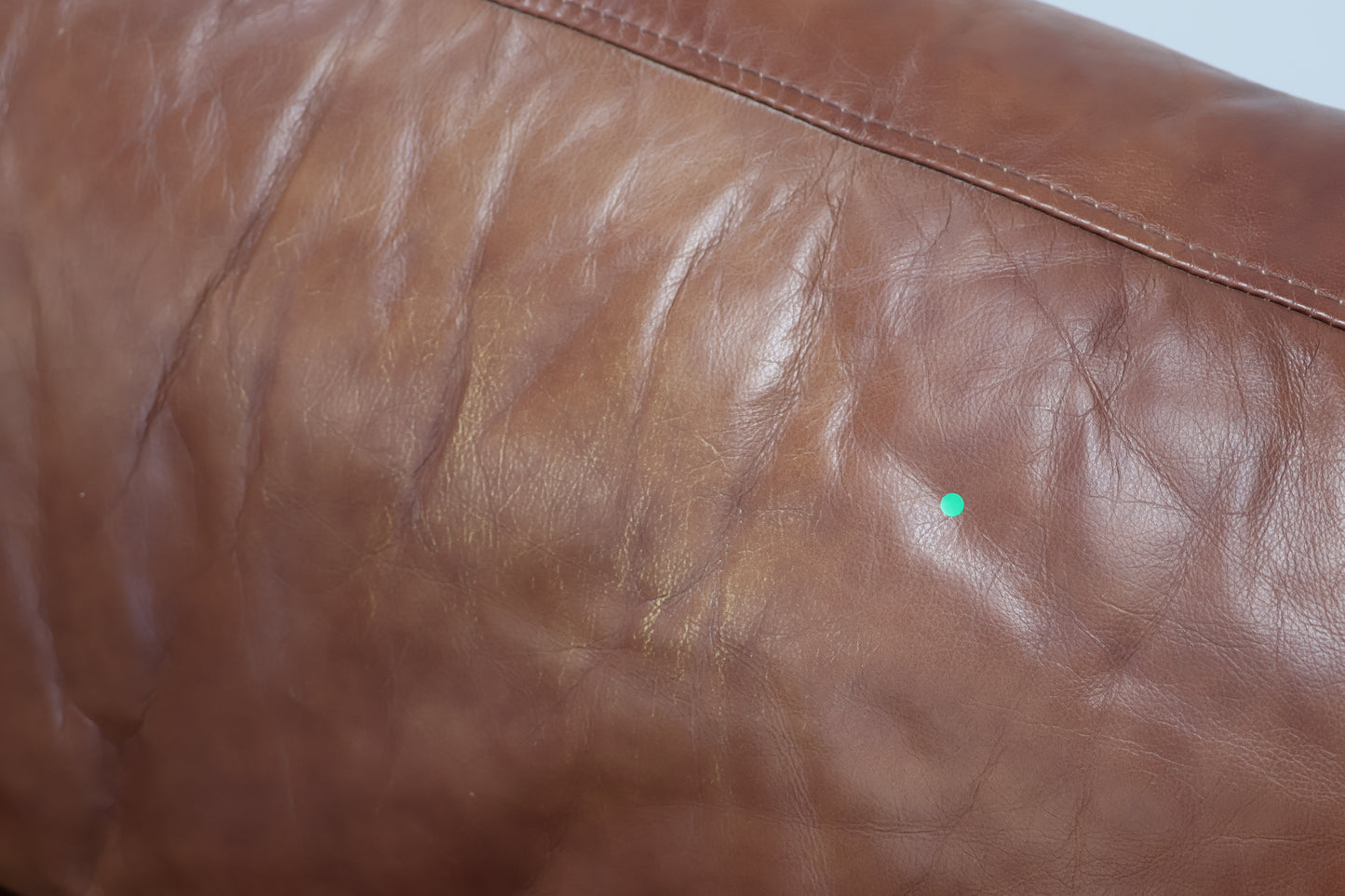 Brown Leather Sofa