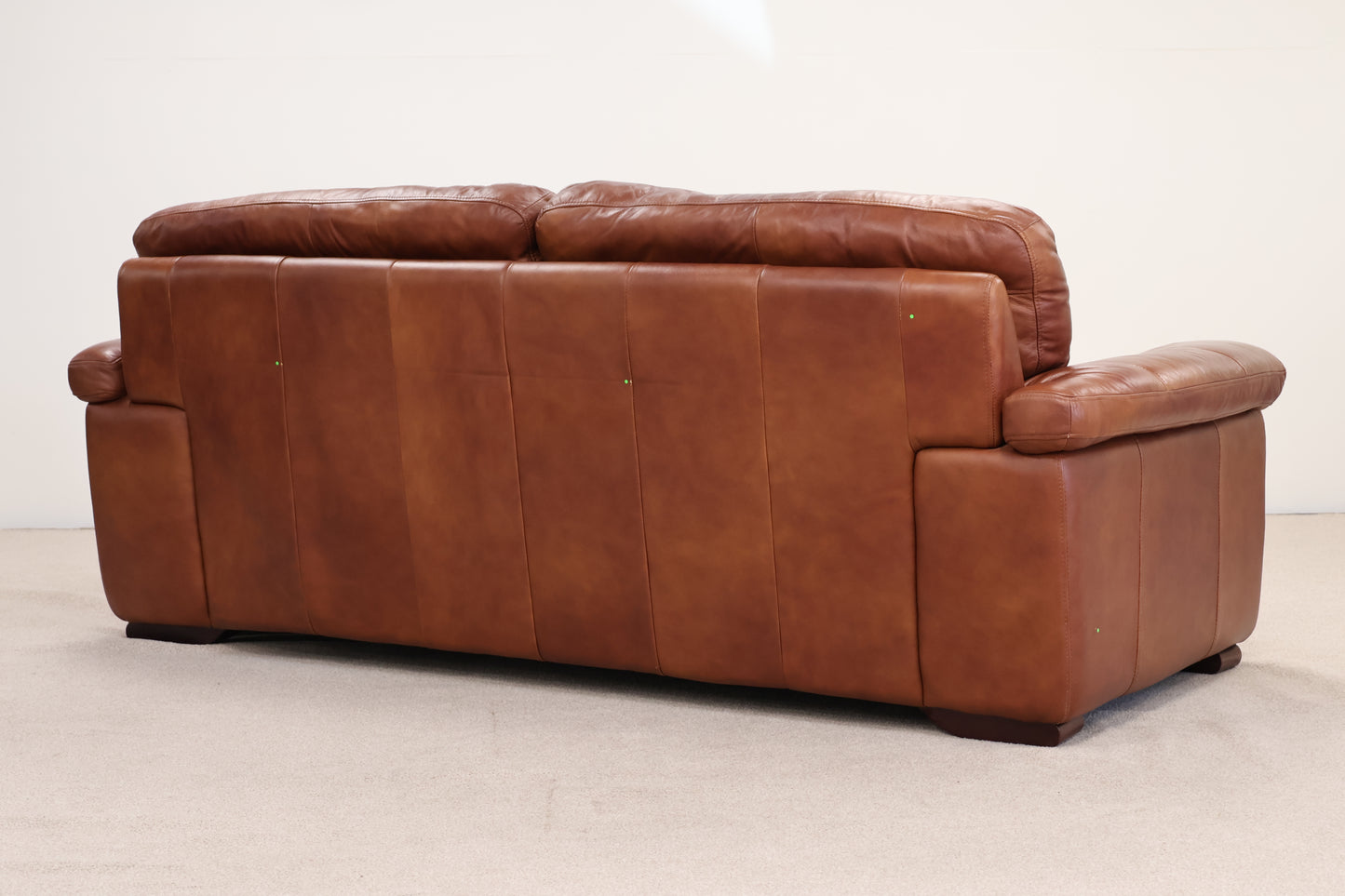 Brown Leather Sofa