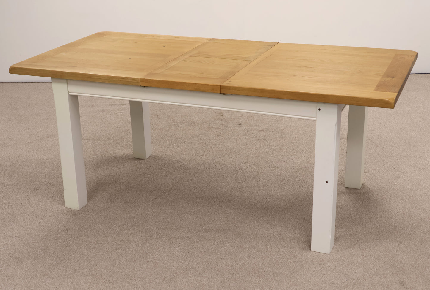 Oak Dining Table and Six Chairs