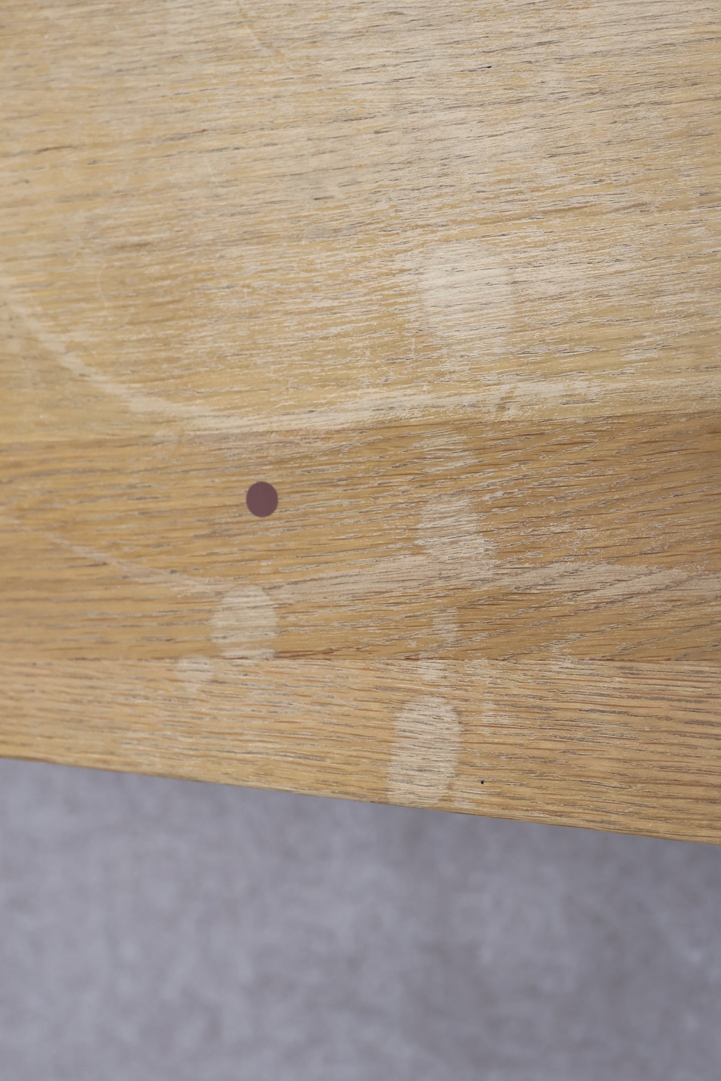 Oak Dining Table and Six Chairs