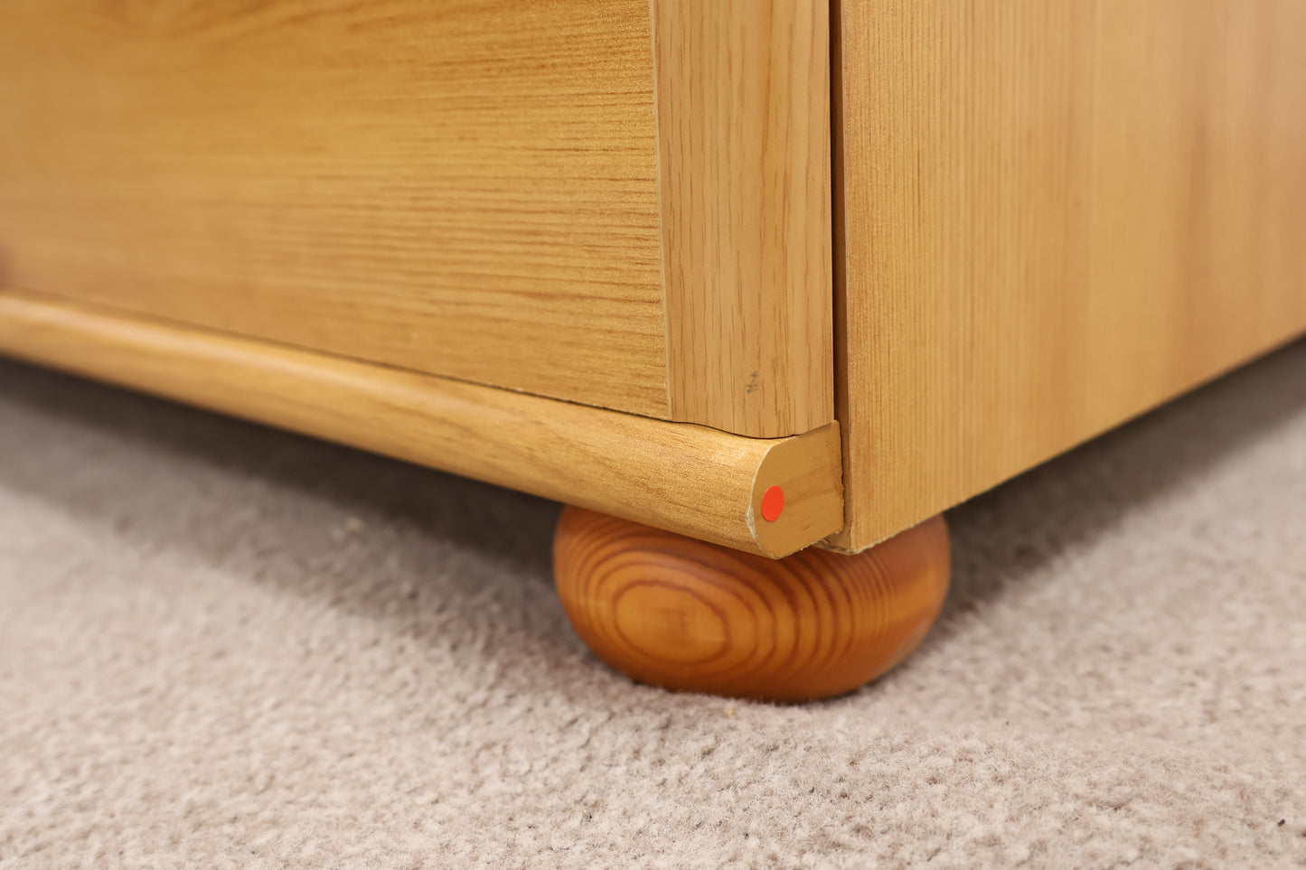 Pine Effect Double Wardrobe by Alstons Furniture