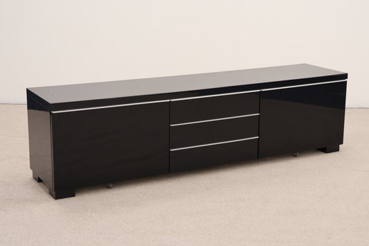 Black Gloss Tv Unit by Ikea