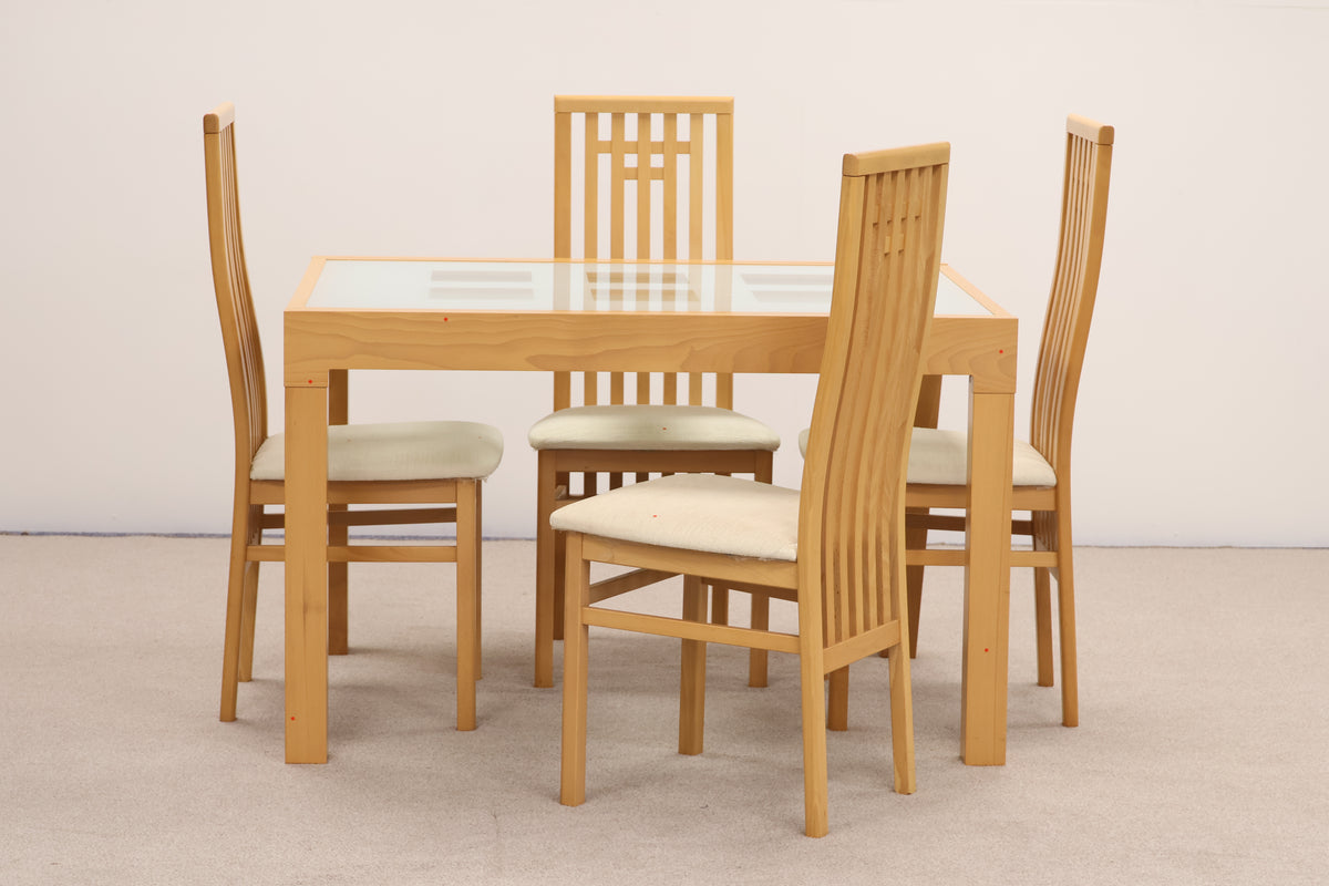 Beechwood Dining Table and Chairs