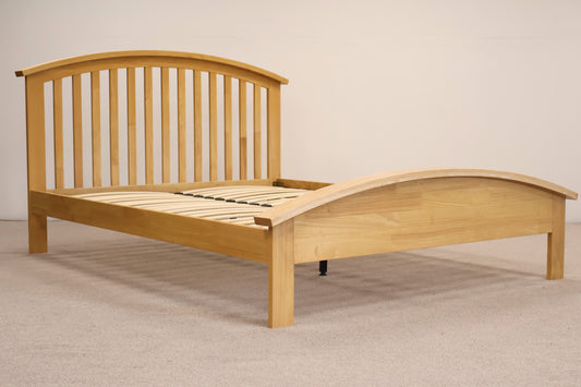 Light Oak King Size Bed