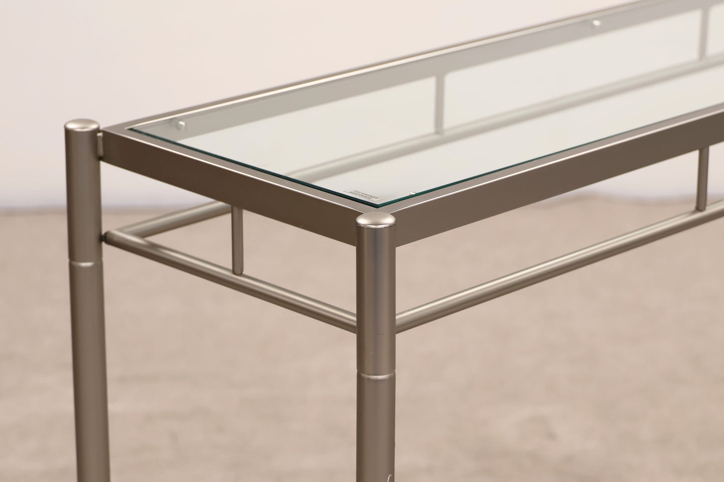 Glass Console Table