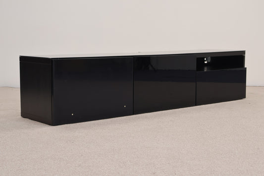 Black Gloss Tv Unit by Ikea