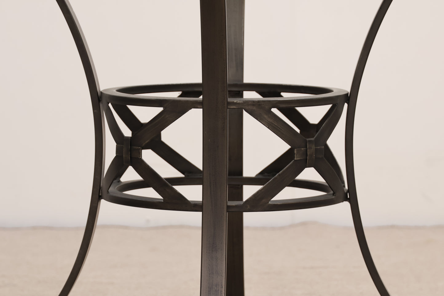 Circular Glass Dining Table & Chairs