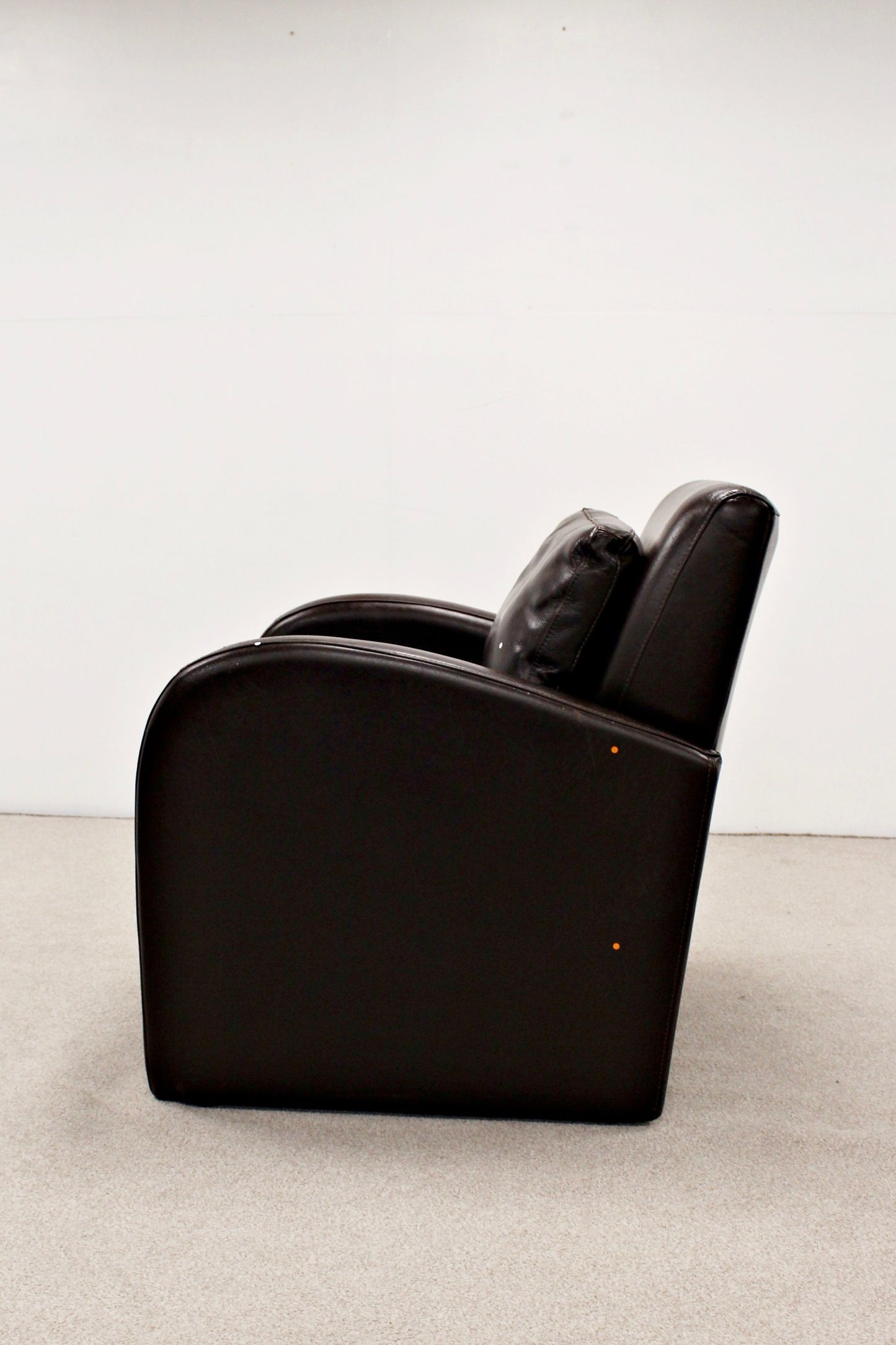 Dark Brown Leather Chair