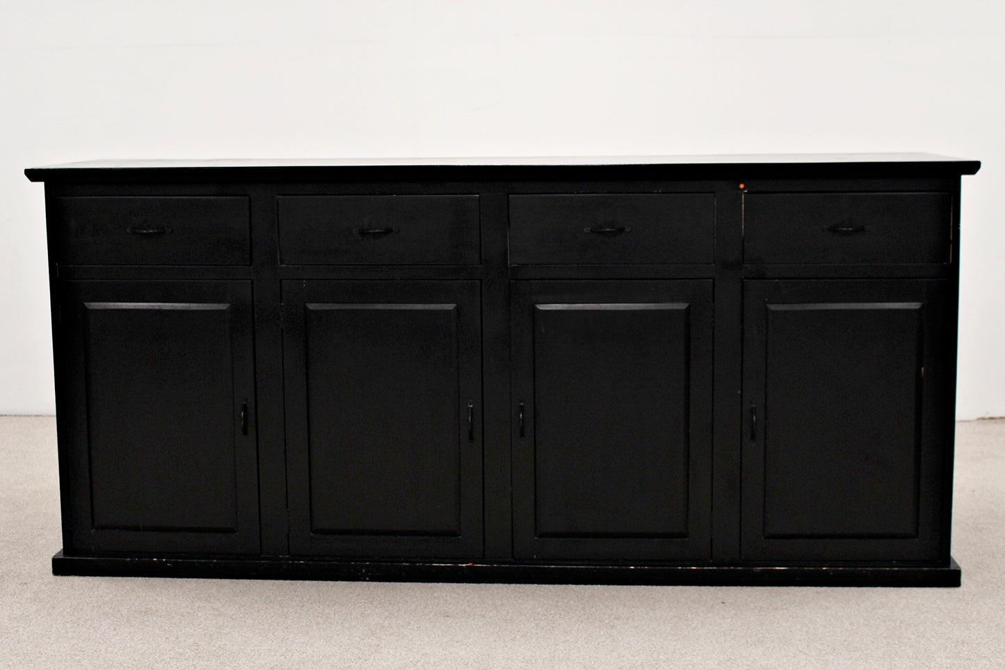 Black Upcycled Sideboard