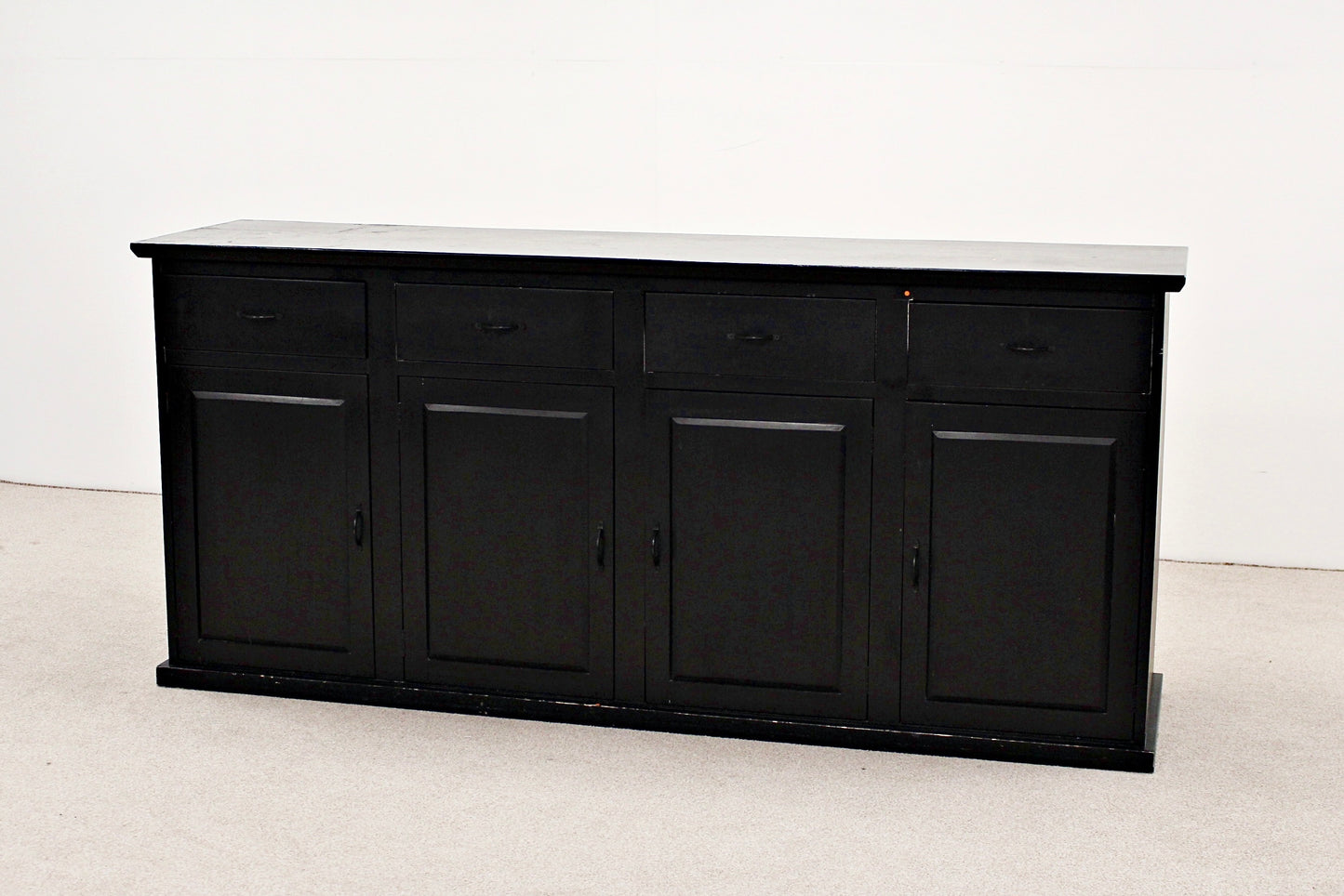 Black Upcycled Sideboard