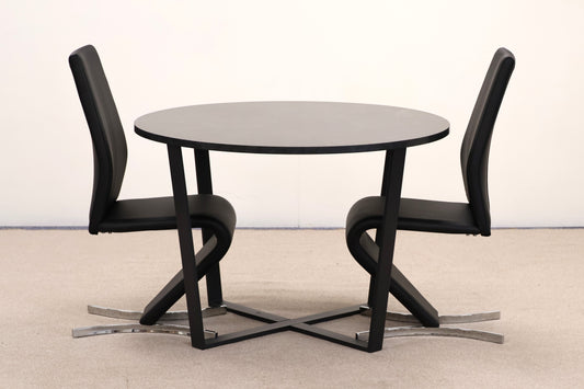 Circular Table and Chairs