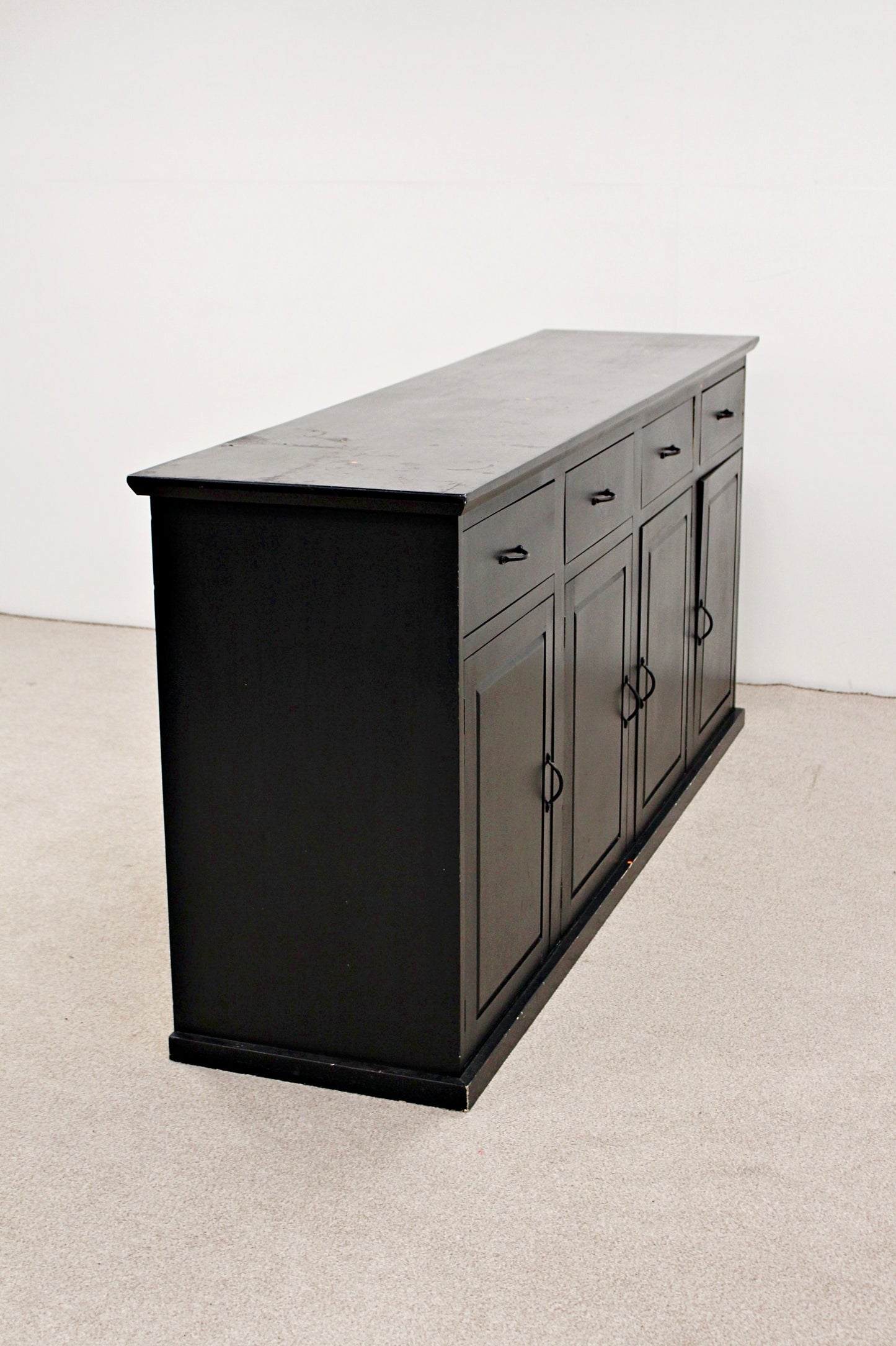 Black Upcycled Sideboard