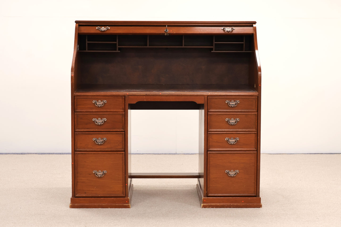 Vintage Roll Top Desk by Allwood Furniture Industries