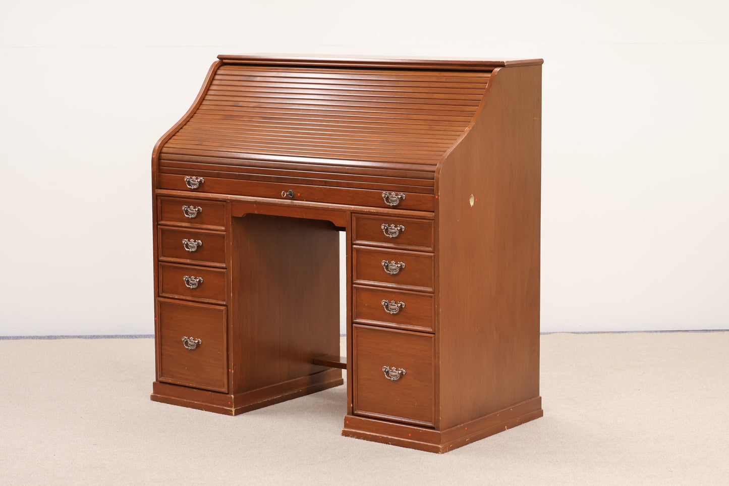 Vintage Roll Top Desk by Allwood Furniture Industries