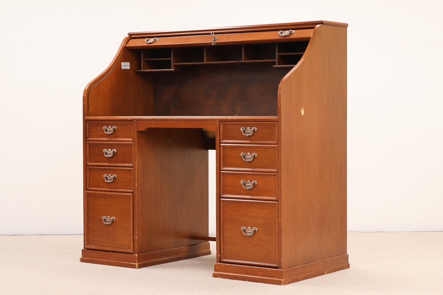 Vintage Roll Top Desk by Allwood Furniture Industries