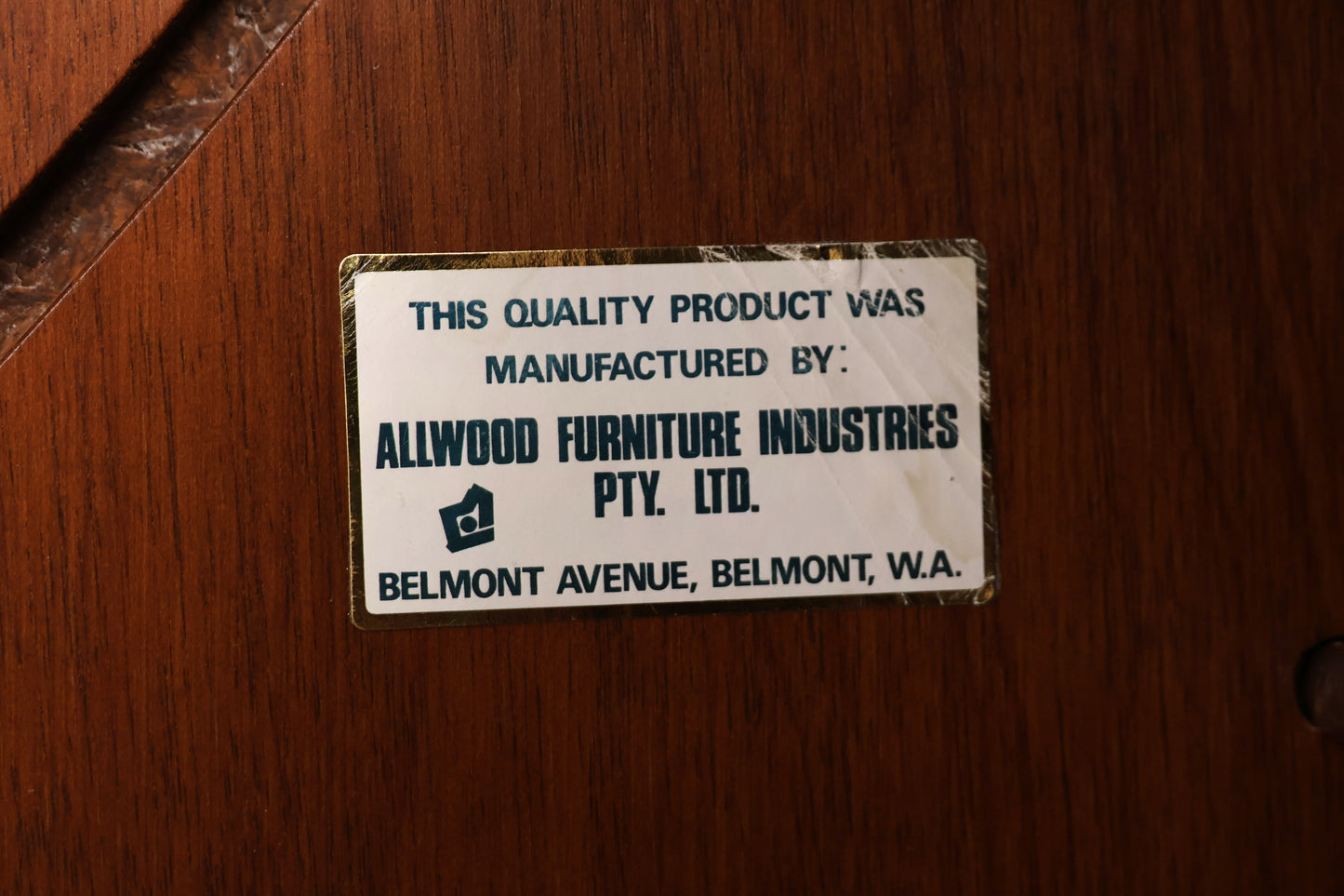 Vintage Roll Top Desk by Allwood Furniture Industries