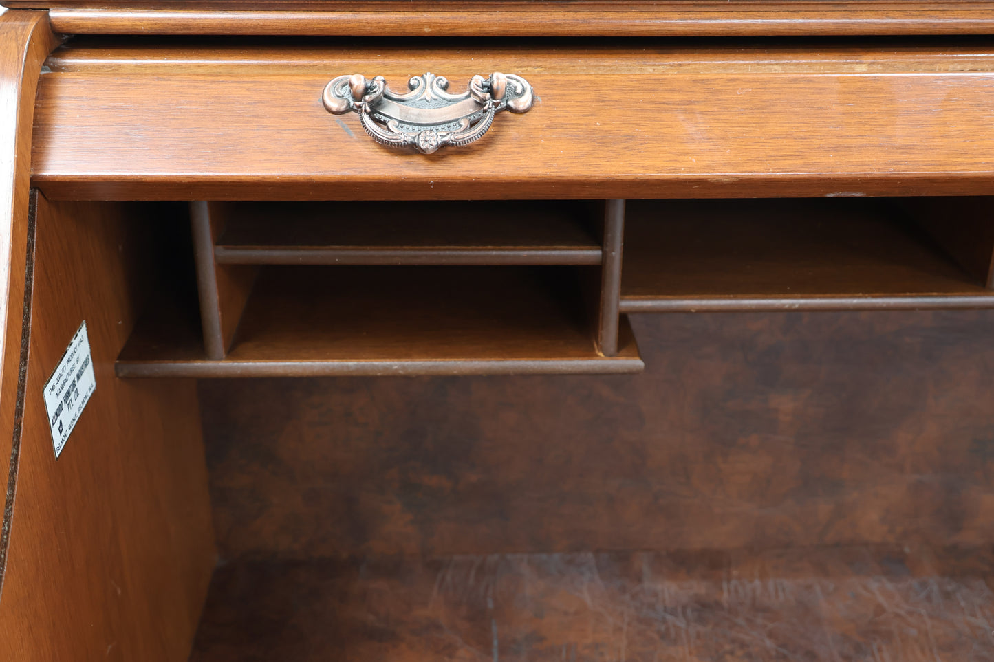 Vintage Roll Top Desk by Allwood Furniture Industries