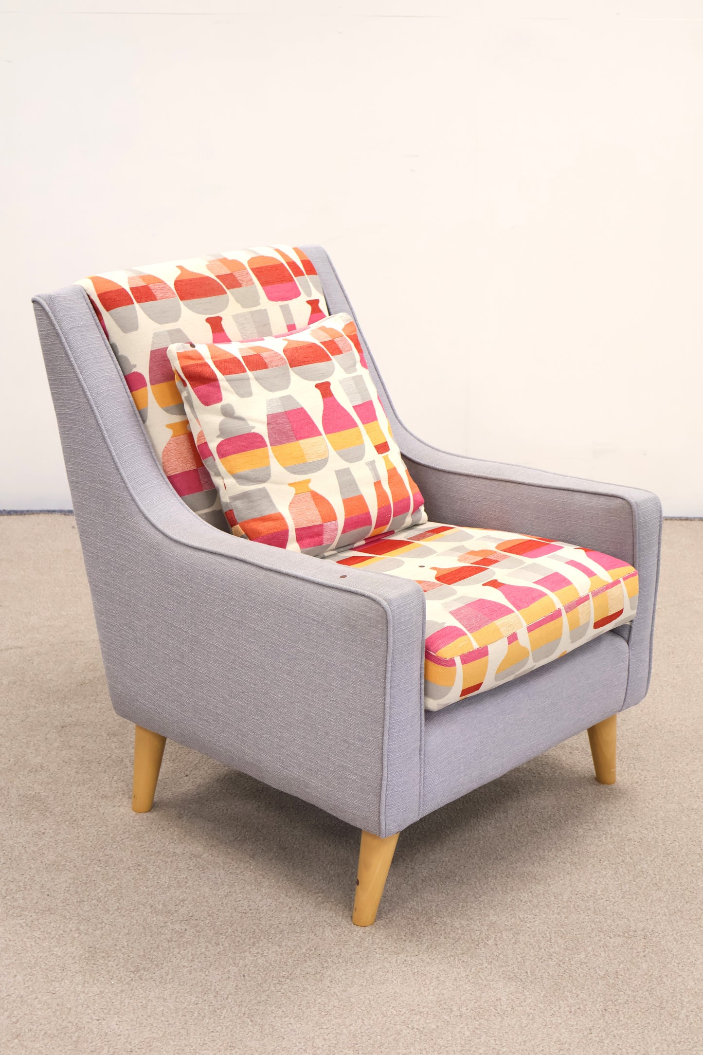 Occasional Chair and Footstool