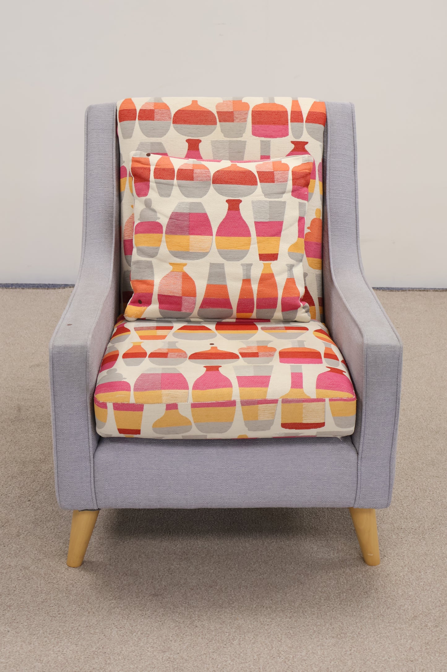 Occasional Chair and Footstool