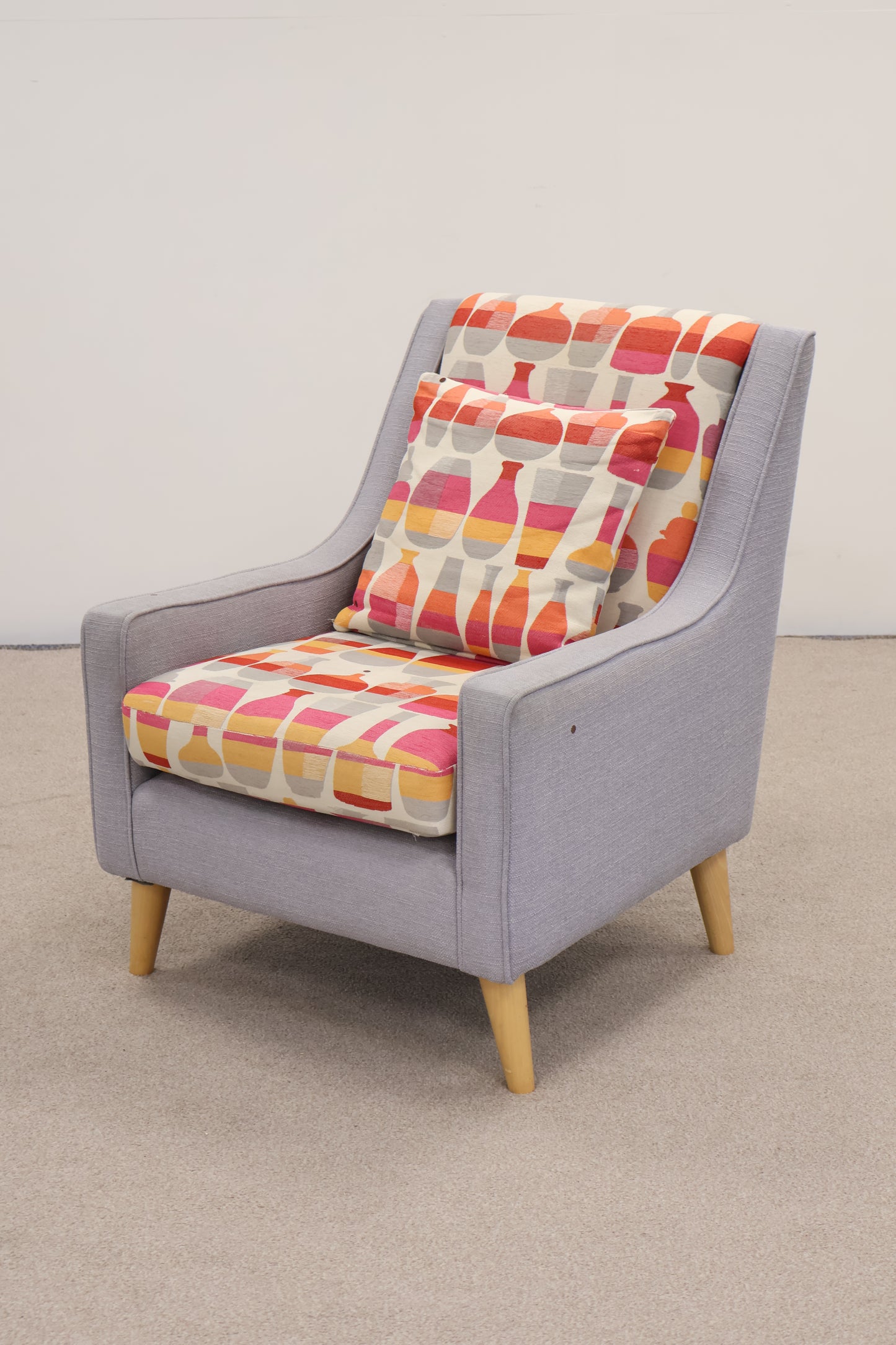 Occasional Chair and Footstool