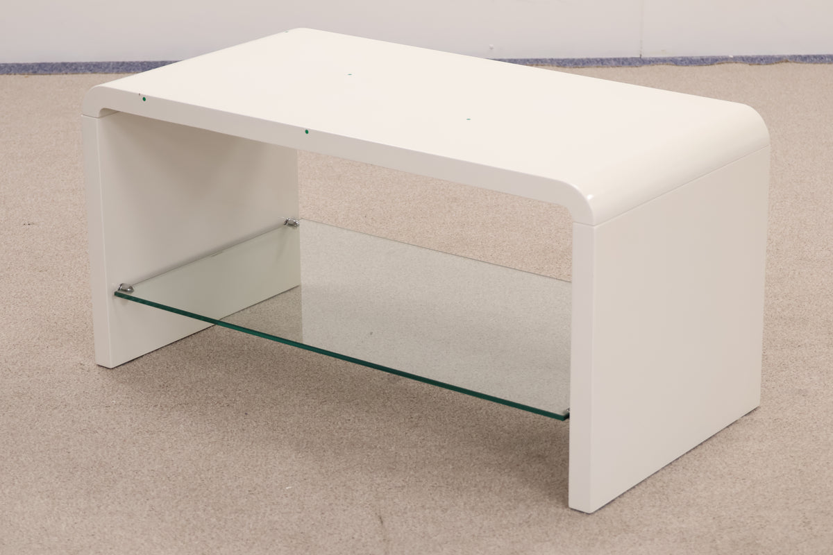 White Gloss TV Unit.