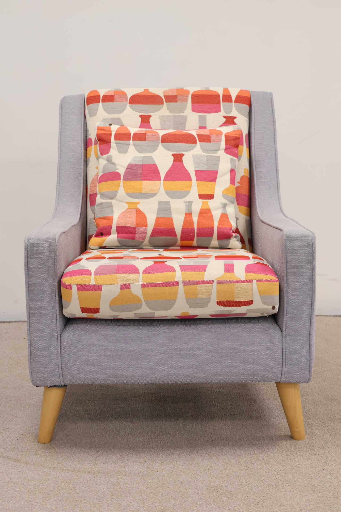 Occasional Chair and Footstool